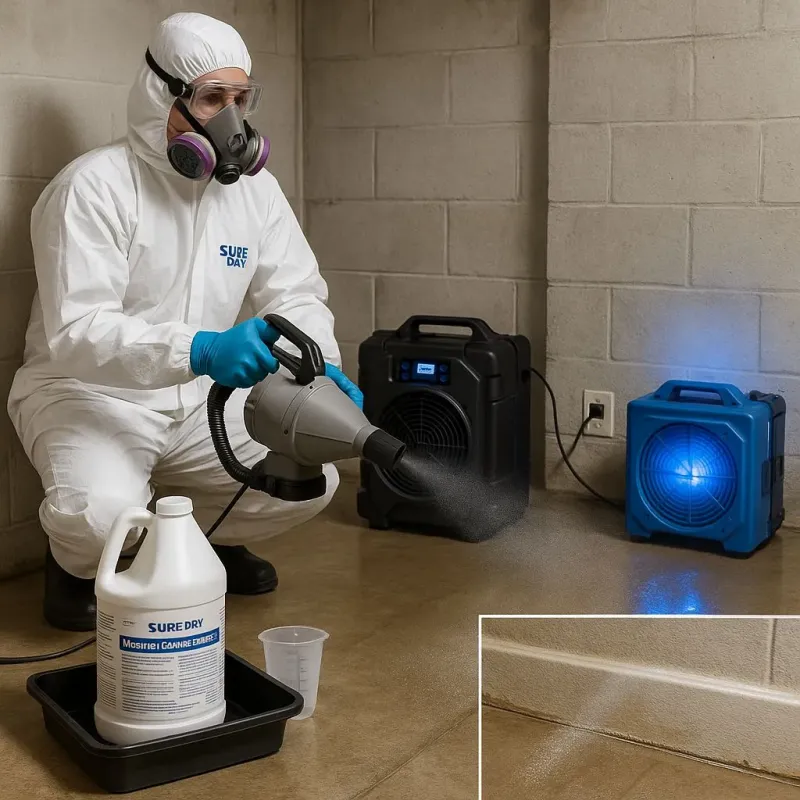 Sanitization and Odor Removal process in Walworth, WI